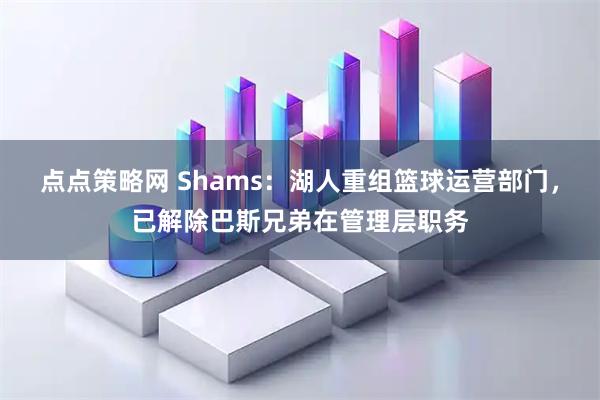 点点策略网 Shams：湖人重组篮球运营部门，已解除巴斯兄弟在管理层职务